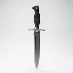 industrial scimitar, professional product shot, isolated on a pure white background, centered, entire object in frame, sharp focus, soft studio lighting