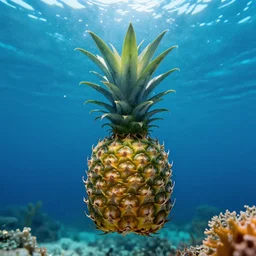 someone living in a pineapple at the bottom of the ocean