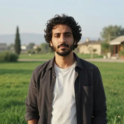 a portrait of a character in a scenic environment by shaddy safadi