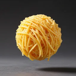 flying ball of spaghetti