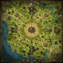 fantasy rpg map, dungeon and dragons