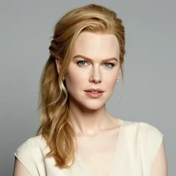 portrait of nicole kidman, artist norman rockwell,