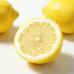 lemon product photography