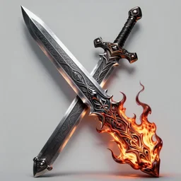 flaming sword, marvel comics, dark, intricate, highly detailed, smooth, artstation, digital illustration, ruan jia, mandy jurgens, rutkowski