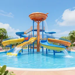 a joe biden themed waterpark