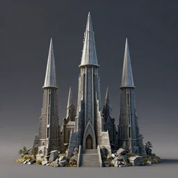 hyperborea, perfectly symmetric, octane render in maya and houdini, vray, ultra high detail ultra realism