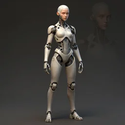 beautiful teen robot character design, full body, whole body, one face, dystopian, biopunk, skin details, digital painting, sculpted in zbrush, artstation, concept art, smooth, sharp focus, illustration, chiaroscuro, soft lighting, golden ratio, rule of thirds, fibonacci, incredible art by mike mignola and david rubin, composition by pascal blanche and simon stalenhag