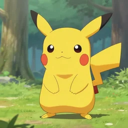 pikachu but there is something slightly off, a subtle uncanny change
