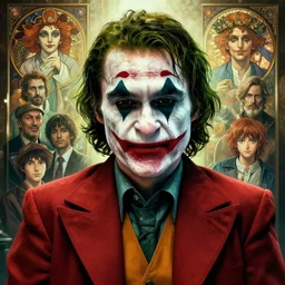 highly detailed vfx portrait of cillian murphy as the joker, stephen bliss, unreal engine, greg rutkowski, loish, rhads, beeple, makoto shinkai and lois van baarle, ilya kuvshinov, rossdraws, tom bagshaw, alphonse mucha, global illumination, detailed and intricate environment