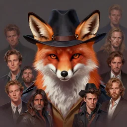 A digital painting of a Fox wearing a Mafia Hat , by Stanley Artgerm Lau, frank frazetta, Rossdraws, James Jean, gerald brom, Andrei Riabovitchev, Marc Simonetti, and Sakimichan, trending on artstation, SFW version