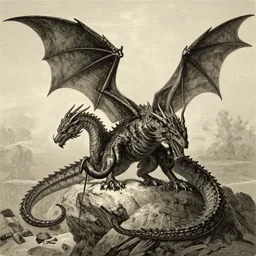 dragon by arthur rackham