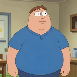 Peter Griffin in real life,4k quality