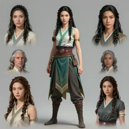 concept art of katara avatar cosplay, pinterest, artstation trending, wr 4 6 9 1 x 7 1, behance, highly detailed, by rembrandt, by joseph mallord william turner, misa amane