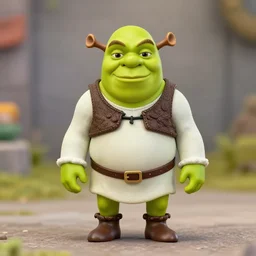 shrek as a nendoroid, product photo