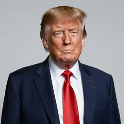 Donald Trump as The American Psycho