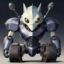 alien with a catfish like head driving a mech, illustration concept art anime key visual trending pixiv fanbox by wlop and greg rutkowski and makoto shinkai and studio ghibli and kyoto animation symmetrical facial features