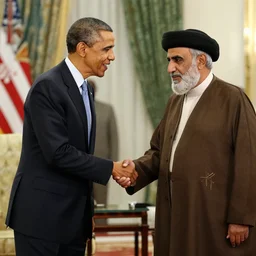 obama shaking hands with saddam, getty images, 4 k