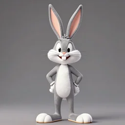 a professional photo of bugs bunny, f / 1. 4, 9 0 mm, anatomically correct