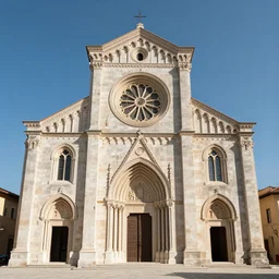 mysterious italian medieval church, art by evan cagle