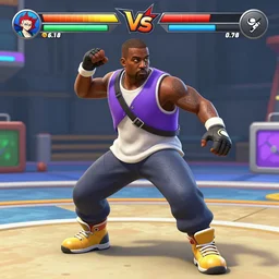 kanye west as a playable fighter in smash bros, gameplay screenshot