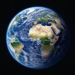 photo of planet earth after nuclear war