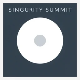 singularity summit, album cover by vector art, minimalism