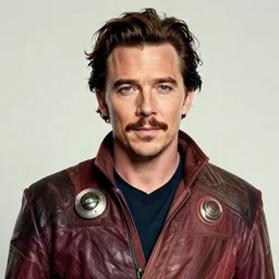 a astonishing portrait of chris pratt starlord by dali
