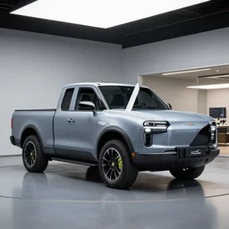 A Pickup truck designed and produced by Porsche in the production year of 2022, promotional photo