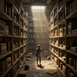 level design third person storage room parkour