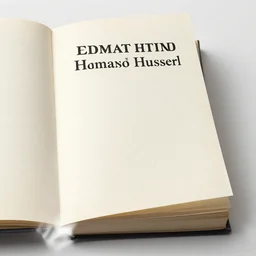 a book by edmund husserl that had been lost to time, detailed