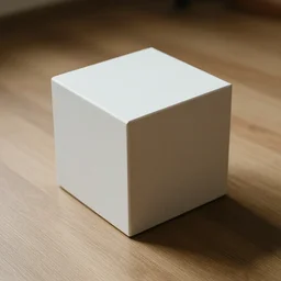 cube twice on the floor