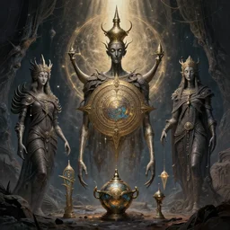 rare transcendental artifacts and gifts from the extra - dimensional beings at the end of time