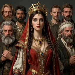 a portrait of a gypsy queen by paolo eleuteri serpieri and tomer hanuka and chesley bonestell and daniel merriam and tomokazu matsuyama, unreal engine, high resolution render, featured on artstation, octane, 8 k, highly intricate details, vivid colors