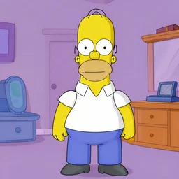 homer simpson as max headroom