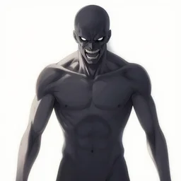 a formless being of pure rage and hatred, manga style