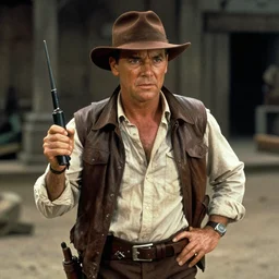 Tom Selleck as Indiana Jones from Raiders of the Lost Ark (1981)