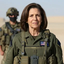 Photo of Staff Sergeant Sheryl Sandberg, JSOC operator in Afghanistan