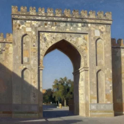 ishtar gate, painting, emily carr