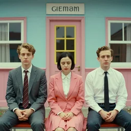 a film still representative of the art style of artgerm and wlop and wes anderson
