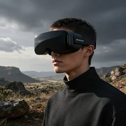 leaked screenshot of Balenciaga's VR campaign