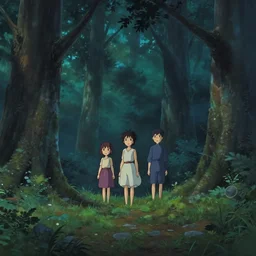 base from the forest video game, serene evening atmosphere, soft lens, soft light, cel - shading, animation, in the style of cgsociety, deviantart, artstation, zbrush, cinema 4 d, studio ghibli, akihiko yoshida, atelier lulua, masamune shirow