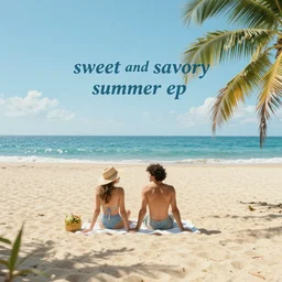 album cover for an album called sweet and savory summer ep