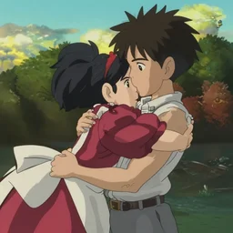 still image from the new studio ghibli animated film'i am legend'