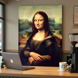 ((((((((((((((((mona lisa)))))))))))))))) working in !!!!!!!!!!!!!!!!!!!!!!!!!!!!!!!!!!!!!!!!!!starbucks