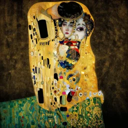 concept art, adriana chechik, beautiful, frank frazetta, ornate, art nouveau, symmetrical, gold jewelry, high contrast, unbiased render, emil melmoth, eerie, haunting, victorian, 8 k, octane render, style of gustav klimt, head and shoulders