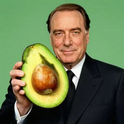 silvio berlusconi as an avocado