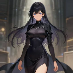 a female plague doctor wearing a skintight dress, artstation, by wlop, illustration, drawing, visual novel, painting, 8 k, cinematic lighting, global illumination