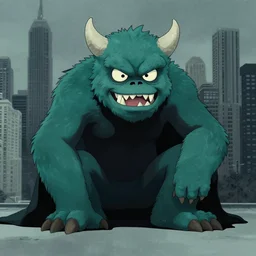 there is a monster problem in Chicago, by Wayne Barlow