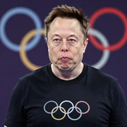 elon musk as an olympic athlete