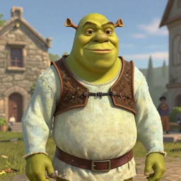 real - life shrek, a still of a rap music video